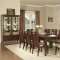 11800 Donovan Dining Table in Walnut by Acme w/Options