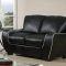 U8080 Sofa in Black Bonded Leather by Global Furniture USA