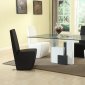 Shelley Dining Table by Chintaly w/Optional Side Chairs & Buffet