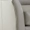 Joanna Sofa in Light Gray Leather by Klaussner w/Options