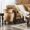 Cassandra Sectional Sofa SM6409 in Tan Chenille Fabric w/Options