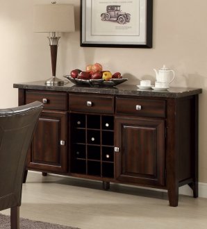 103784 Milton Server by Coaster w/Marble Top