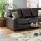 504261 Kelsey Sofa in Brown Bonded Leather by Coaster w/Options