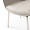 Cloud Dining Table by ESF w/Optional 1218 Gray Swivel Chairs