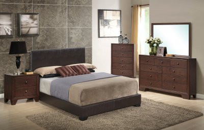 8103-Br Alisa Bedroom Set in Brown by Global w/Options