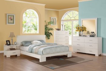 London Bedroom by Acme in White w/Optional Items [AMBS-21060 London]