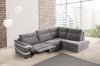 Viral Power Motion Sectional Sofa in Grey Fabric by ESF