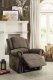 Iola Power Lift Chair 8437DBR in Dark Brown by Homelegance