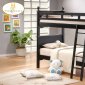 Pottery B875 Bunk Bed by Homelegance in Black w/Options