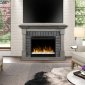 Royce Mantel Electric Fireplace by Dimplex w/Crystals