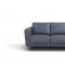 Astonic Sofa LV00212 in Blue Leather by Mi Piace w/Options