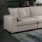 Casoria Sectional Sofa 9869 in Neutral Fabric by Homelegance