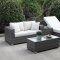 Somani CM-OS2128-2 Outdoor Sectional Sofa & Coffee Table Set