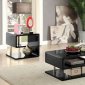 Ninove I Coffee Table & 2 End Tables Set CM4057BK in Black