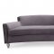 Oslo Sofa TOV-L6108 in Grey Velvet Fabric by TOV Furniture