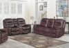 Turismo Power Motion Sofa in Chocolate by Klaussner w/Options