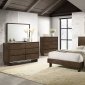 Glenwood Bedroom Set 5Pc 225011 in Warm Brown by Coaster