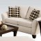 51010 Desmond Sofa in Butler Oyster Fabric by Acme w/Options