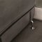 Picard Sectional Sofa CM6373 in Graphite Faux Nubuck