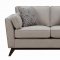 Amsterdam 505521 Sofa in Moonrise Fabric by Coaster w/Options