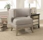 902560 Accent Chair in Grey Chenille Fabric by Coaster