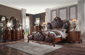 Picardy Bedroom 28240 in Cherry Oak by Acme w/Options [AMBS-28240 Picardy]