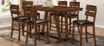 Avalon 105018 Counter Height Dining 5Pc Set by Coaster [CRDS-105018 Avalon]