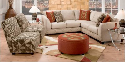 Verona V Louie 6565 Sectional Sofa by Chelsea Home Furniture