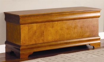 Oak, Cherry or Black Finish Contemporary Cedar Chest [CRC-519-900042]