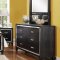 Elberte Bedroom by Acme in Black w/Optional Items