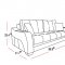 Ultra Lilyum Vizon Sofa Bed by Bellona w/Options