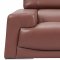 2537 Sofa in Saddle Brown Leather by ESF