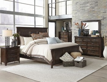 Saddlebrook 5Pc Bedroom Set 184-BR in Tobacco by Liberty [LFBS-184-BR-Saddlebrook]