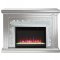 Gilmore Electric Fireplace 991048 in Mirror by Coaster