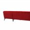 Morton Sectional Sofa 31806 in Red Fabric by VIG