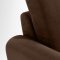 Brown Fabric Modern Marietta Club Chair w/Optional Ottoman