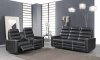 U1876 Power Motion Sofa Lividity Leather Gel by Global w/Options