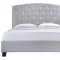 Lydia Bed in Gray Fabric by Modway