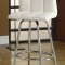 Ronni Bar Table 70945 in Padded White PU by Acme w/Options