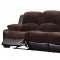 1301 Motion Sofa in Chocolate & Brown by Global w/Options