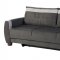 Join Rainbow Dark Gray Sofa Bed in Fabric w/Optioins