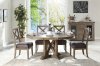 Boyden 77120 Dining Table in Antique Oak by Acme w/Options