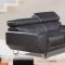 Arianne Sofa in Dark Brown Leather Match w/Optional Items