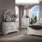 Florian Bedroom 28720Q in Antique White by Acme w/Options