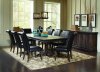 Weber 107281 Dining Table in Smokey Black - Coaster w/Options