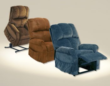 Choice of Color Fabric Somerset Modern Power Lift Recliner [CNR-4817 Somerset]