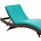 Peer Outdoor Patio Chaise Lounge Choice of Color by Modway