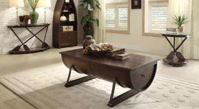 Hatchett Lake 3522-30 Coffee Table by Homelegance w/Options