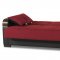 Mobimax Sofa Bed in Red Fabric by Casamode w/Options