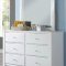 Mallowsea Youth Bedroom 30420 in White by Acme w/Storage